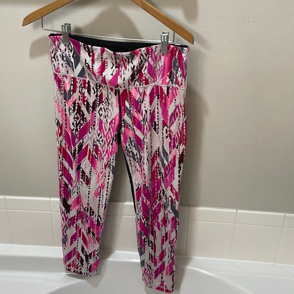VSX Pattern Athletic Legging Knockout Victoria’s Secret Adjustable Waist